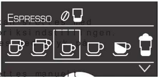 ESPRESSO kriksindskillingen. especkykpä