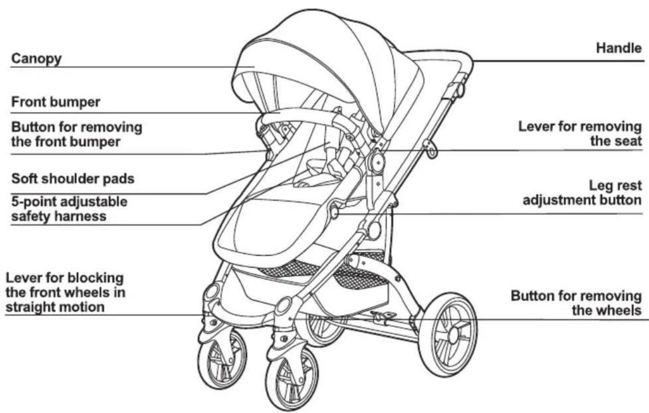 Chipolino Malta - MAIN PARTS - 1