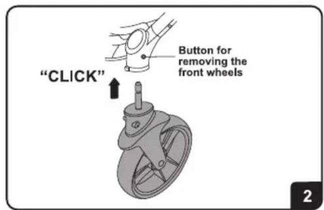 Chipolino Malta - - INSTALLATION OF CAR SEAT "MALTA" ON FRAME OF STROLLER - 2