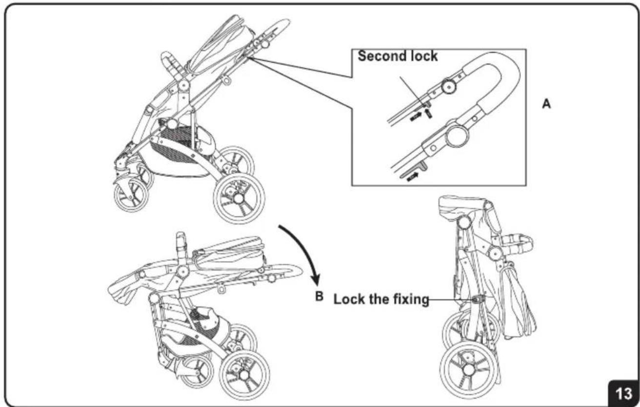 Chipolino Malta - - INSTALLATION OF CAR SEAT "MALTA" ON FRAME OF STROLLER - 12