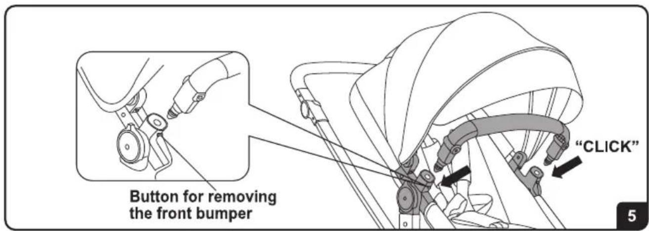 Chipolino Malta - - INSTALLATION OF CAR SEAT "MALTA" ON FRAME OF STROLLER - 5