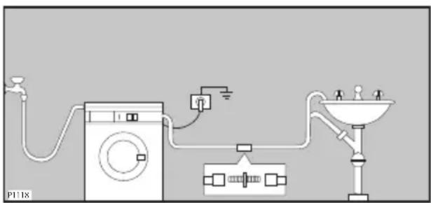 ELECTROLUX EWF16370 - Vannavløpsslange - 2