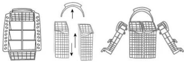INDESIT DI 653 A - Bestikkurv - 1