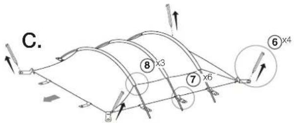 Vango Winslow II 500 - TAKING DOWN & PACKING - 5