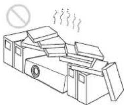 Line drawing of a portable electronic device emitting exhaust smoke, with no text or symbols present.