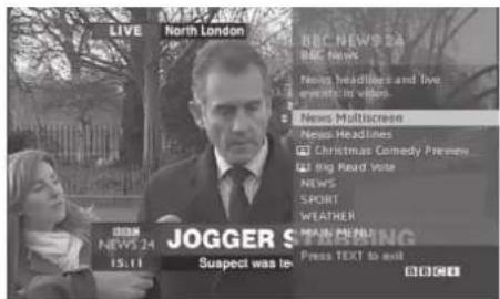 LIVE North London BBC NEWS 24 BBC News News headlines and live eynote in video News Multiscreen News Headlines Christmas Comedy Preview Big Read Vote NEWS SPORT WEATHER JOGGER S 15:11 Press TEXT to exit