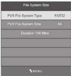 Sandstrøm S22FED12 - PVR File System (DTV Mode) - 5