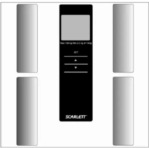 Max 100 kg Min 2.0 kg d=100g SET SCARLETT™