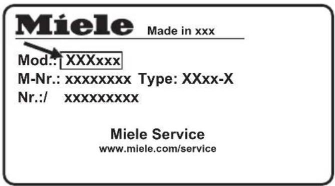 MIELE WER 875 WPS - EPREL- database - 1