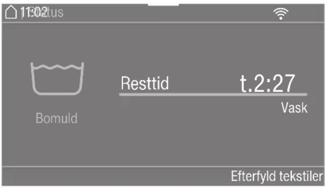 MIELE WER 875 WPS - Et program startes - 1