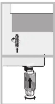WHIRLPOOL ACMT 6631/WH - Sijoittaminen ja asentaminen vaakasuoraan - 2