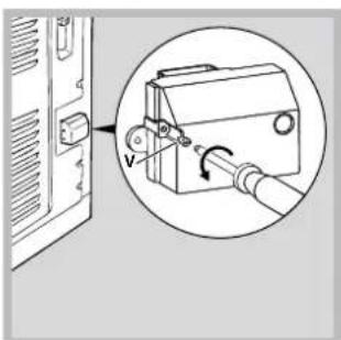 WHIRLPOOL ACMK 5531/WH - Fitting the power supply cable - 2