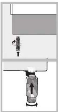 WHIRLPOOL ACMK 5531/WH - Positionering och nivellering - 2