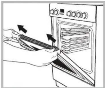 WHIRLPOOL ACMK 6531/WH/1 - Demontering och montering av ugnsluckan: - 3
