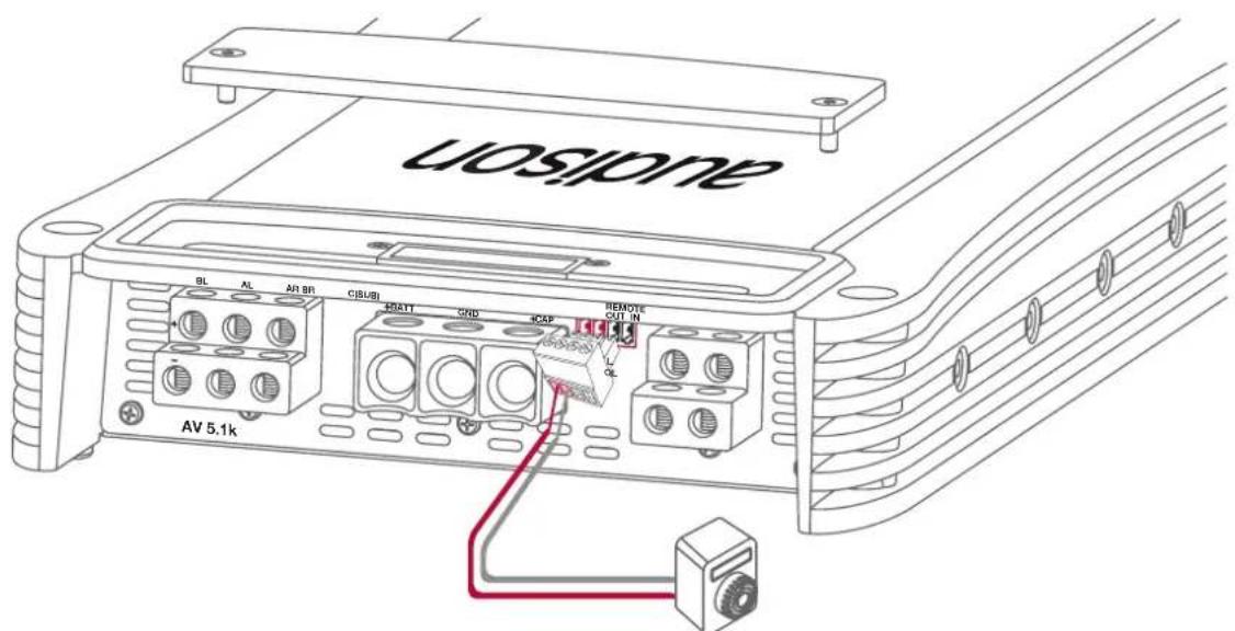UOSiphone BL AL AV BR CIBUSI 6RATT CRD 3CAP REMOTE AV 5.1k CUT IN