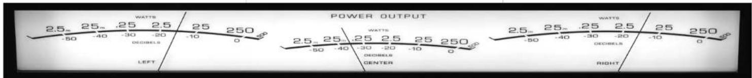 MCINTOSH MC257 - Power Output Meter - 1