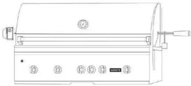 COYOTE C2C34LP - Using the Grill's Built-In Ignition System: - 1