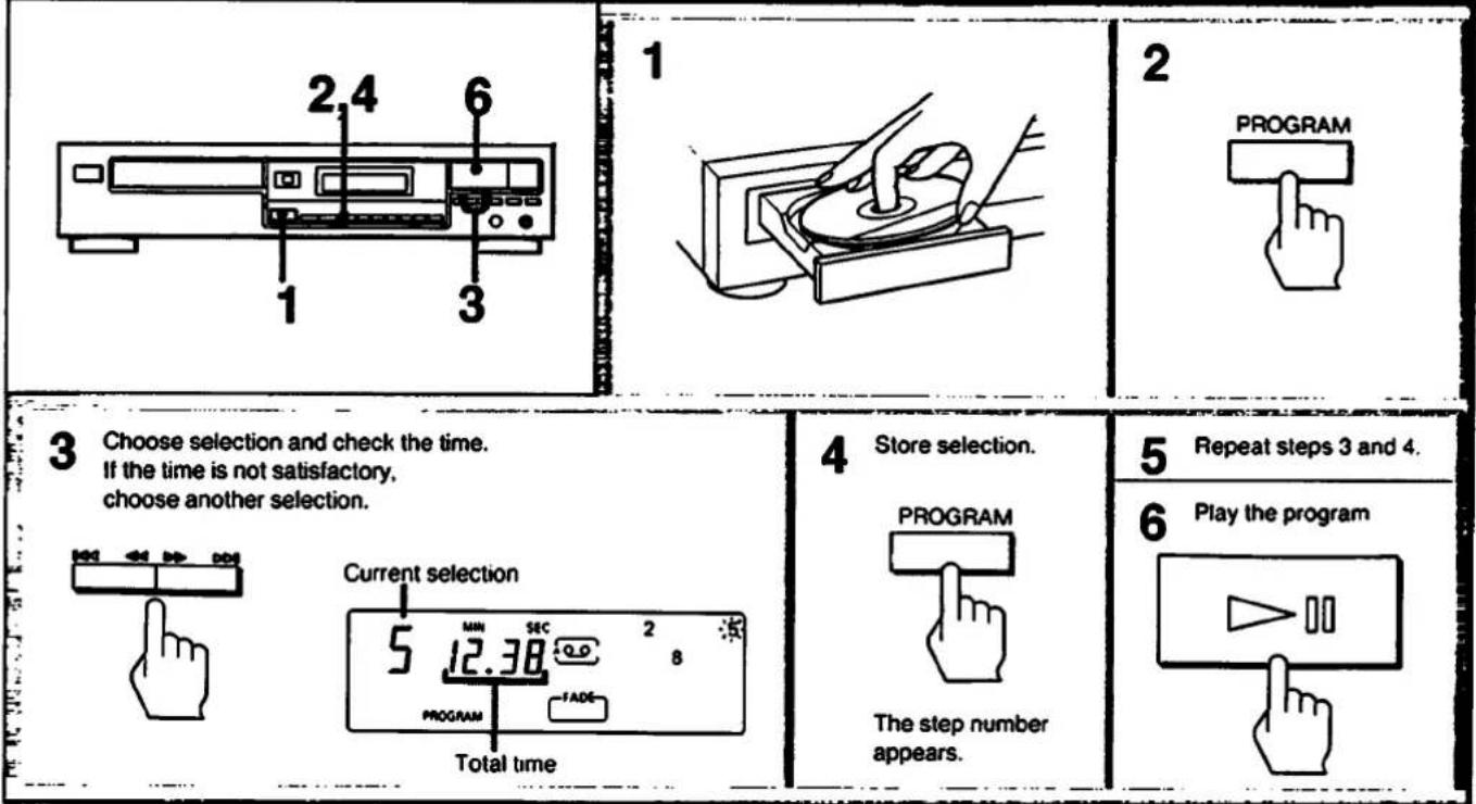 SONY CDP-23 - - Program Play - 1