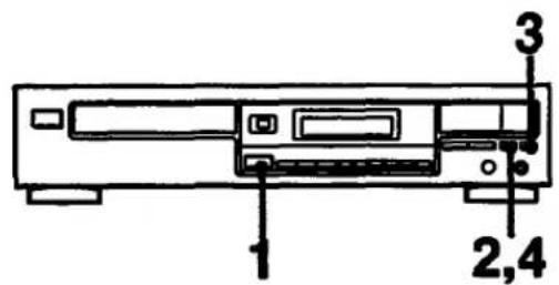 SONY CDP-23 - To check the remaining time - 1