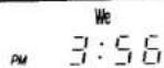 SONY SL-20 - Example: to set for Wednesday afternoon at 3:56 - 4