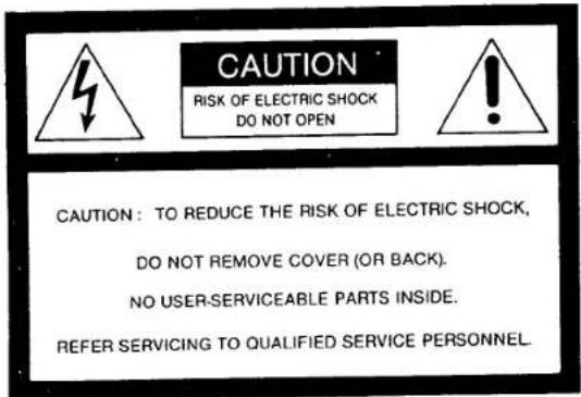 SONY SL-20 - WARNING - 1