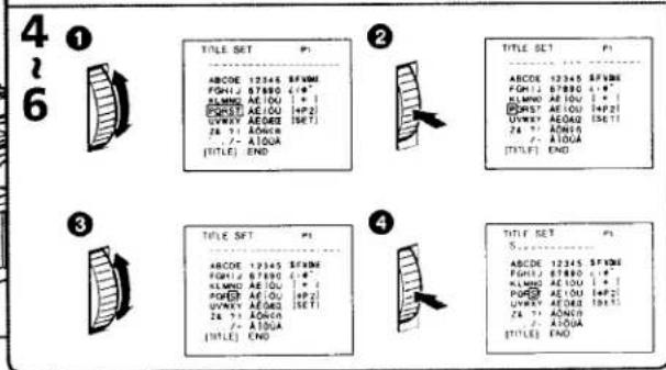 SONY CCD-TRV66 - Making your own titles - 4