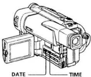 SONY CCD-TRV66 - Superimposing the date and time on pictures - 1