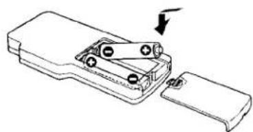 SONY CCD-TRV66 - To prepare the Remote Commander - 1