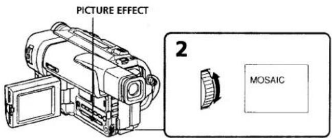 SONY CCD-TRV66 - Using special effects – Picture effect - 7