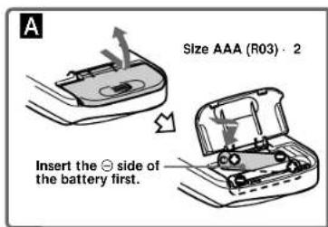 SONY SRF-M35FP - Accessories supplied: - 3
