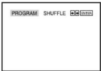 PROGRAM SHUFFLE ENTER