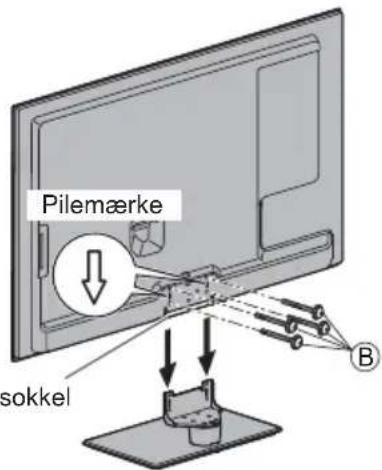 Pilemærke sokkel B