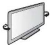 PANASONIC Viera TX-P65VT60Y - ■ Indstil panelet til den ønskede vinkel tommers model - 1