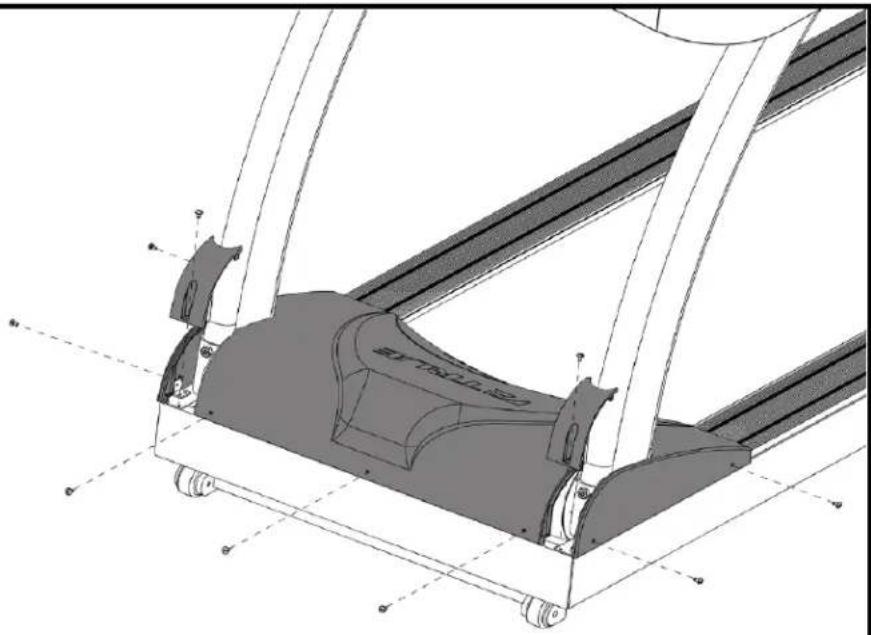 True Performance 100 - STEP 7 Re-Install Motor Cover: - 1