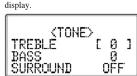 SONY XDR-S3HD - Adjusting the tone - 1