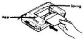 SONY ICF-SW800 - Notes on the Supplied Cards - 1