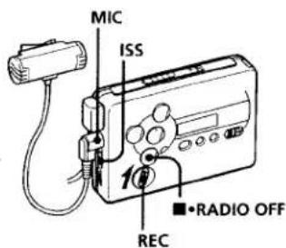 MIC ISS 10 ■ •RADIO OFF REC