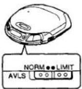 SONY Discman D-155 - To protect your hearing (AVLS) - 1