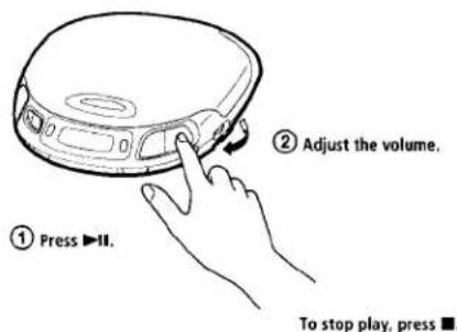 SONY Discman D-155 - Play - 1