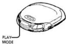 SONY Discman D-155 - Playing tracks in random order (Shuffle Play) - 1