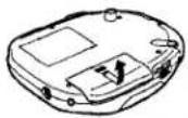 SONY Discman D-155 - Using rechargeable battery - 1