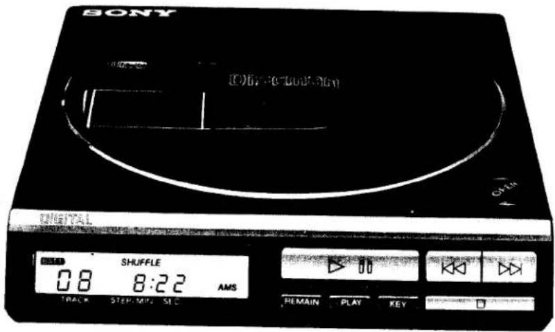 SONY Discman D-7S - OPERATING INSTRUCTIONS - 1