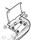 SONY Discman D-E459CK - Brug af tørbatterier - 4