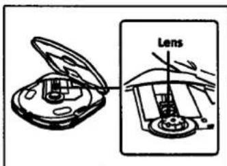 SONY Discman D-335 - Cleaning the Lens - 1