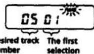 SONY Discman D-335 - Playing the Tracks in the Desired Order — RMS (Program) Play - 2