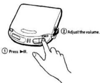 SONY Discman D-142CK - Playing a CD right away! - 3