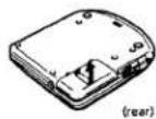 SONY Discman D-142CK - Using rechargeable battery (BP-DM10) - 1
