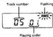 SONY Discman D-142CK - Playing tracks in the order you want (RMS play) - 4