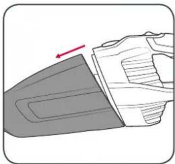 Ozito PXHVS-250 - Cleaning the Filter Cartridge - 2
