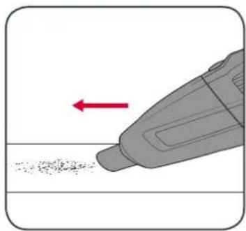 Ozito PXHVS-250 - Vacuuming - 2
